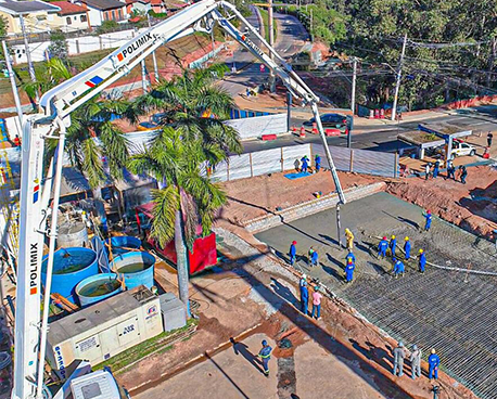 Bombeamento de Concreto